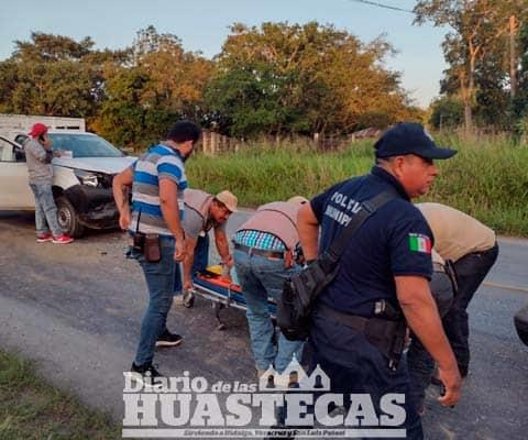 Carambola dejó cuatro lesionados