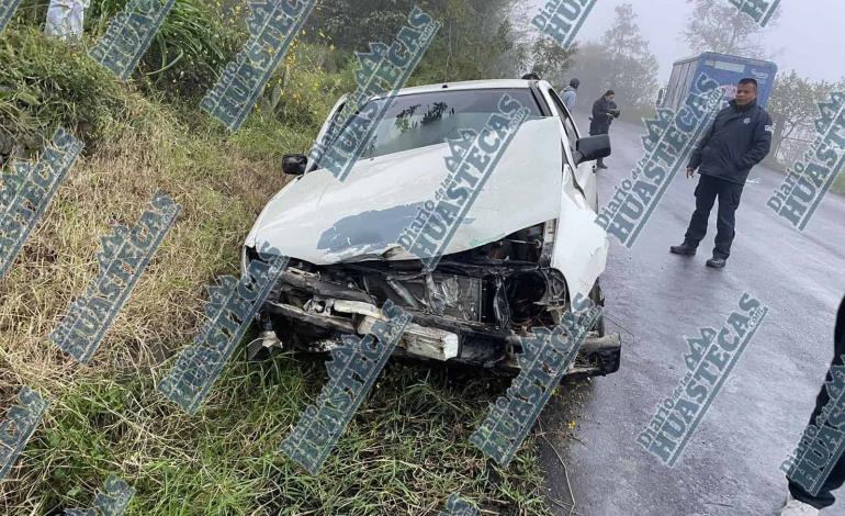 Huejutlenses se accidentaron 