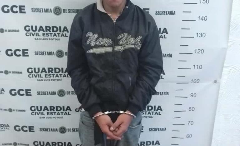 Atraparon a drogadicto