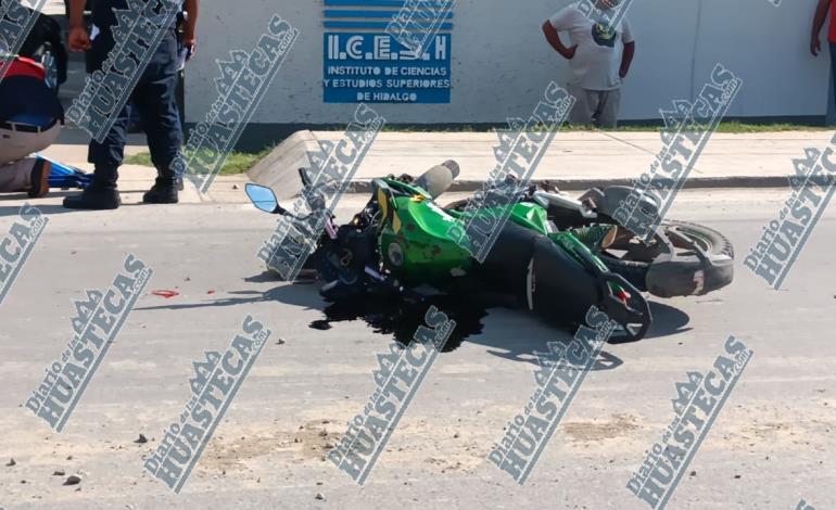 Motociclista atropellado