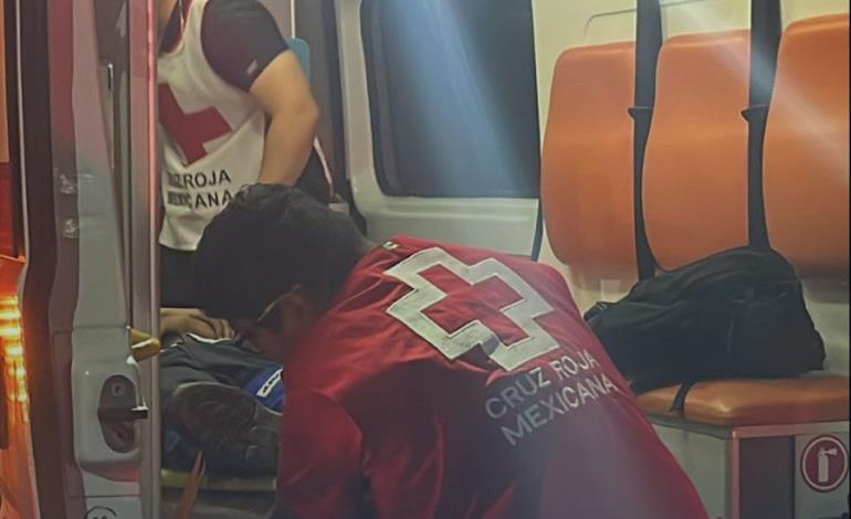Motociclista chocó contra automóvil