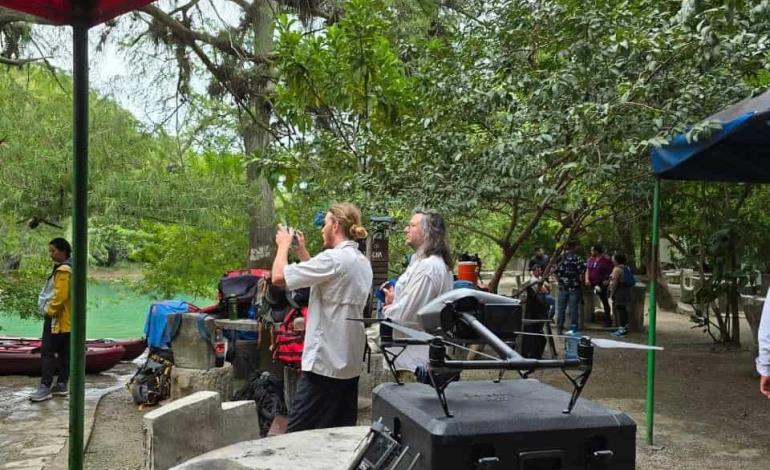 Graban película en paraje Micos