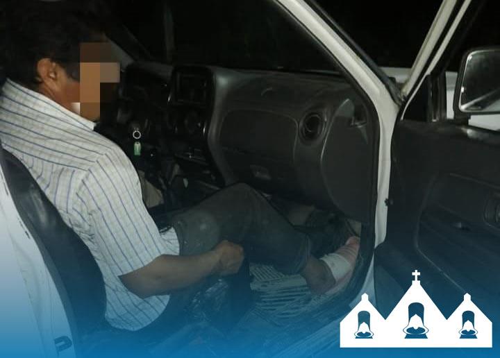 ¡Hombre se c0rt0 el pie!