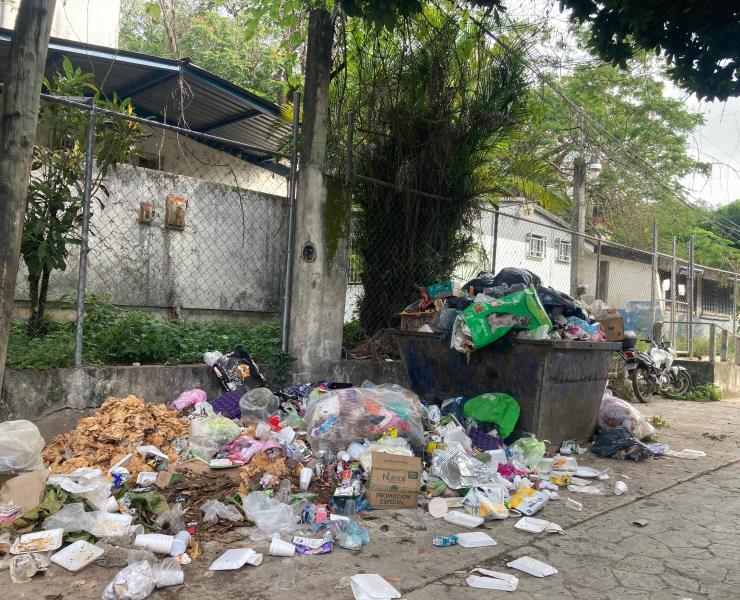 Continúa el problema de la basura en Matlapa y sus localidades