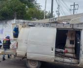 Reacomodan el cableado 