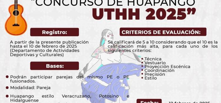 UTHH invita al "Concurso de Huapango 2025"