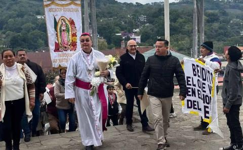 Visita pastoral en la parroquia de San Martín