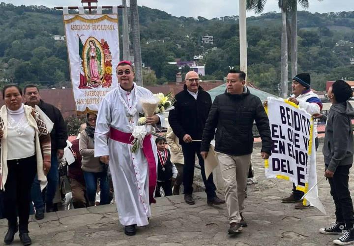 Visita pastoral en la parroquia de San Martín