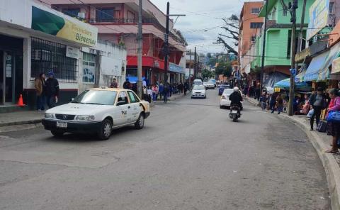 Mercantes golpeados por la cuesta de enero 
