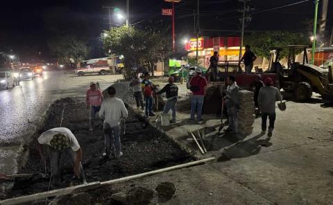 Garantizan infraestructura con rehabilitación de calles