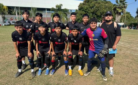 Reyes FC 3-0 los Nuevos en futbol juvenil especial

