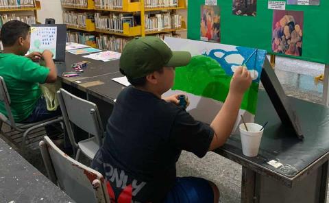 Con éxito realizan "Historia del Arte para Niños: ¡Mi Museo!", en bibliotecas