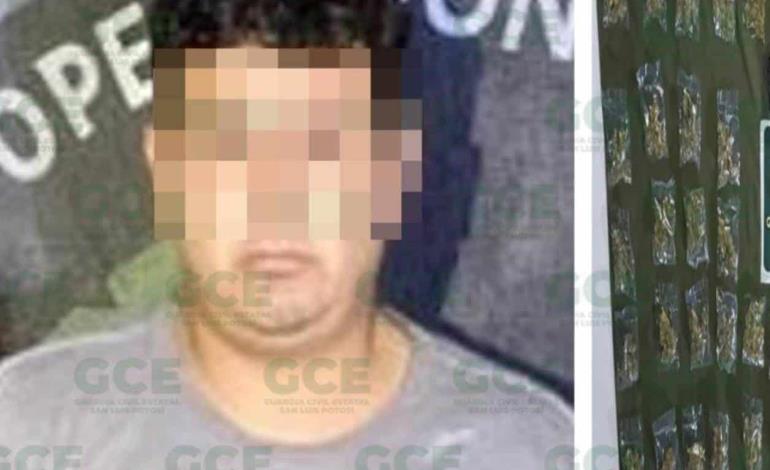 Tres vendedores de droga cayeron       