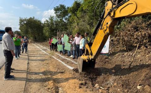 Alcalde dio arranque de obra gestionada ante CONAGUA