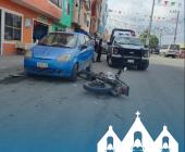 Camioneta arrolló a motociclista