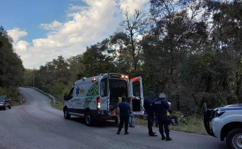 Motociclista herido fue hospitalizado
