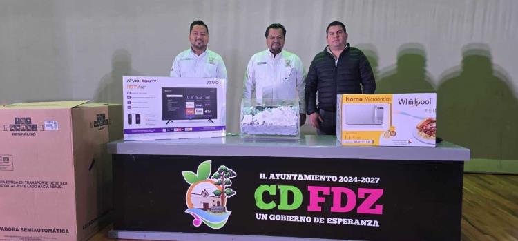 Edil Rodolfo Loredo Hdz. premiará a contribuyentes