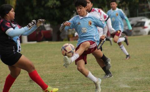 En su recta final etapa regular de fut infantil B
