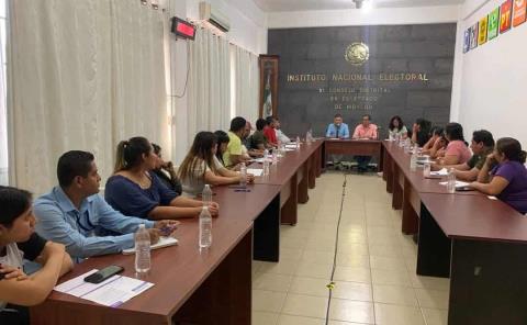 La 01 Junta Distrital llevó a cabo reunión de trabajo
