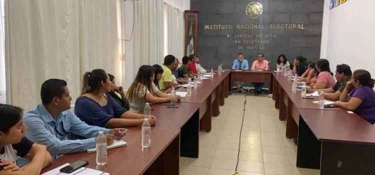 La 01 Junta Distrital llevó a cabo reunión de trabajo