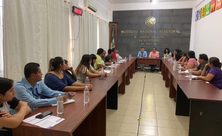 La 01 Junta Distrital llevó a cabo reunión de trabajo