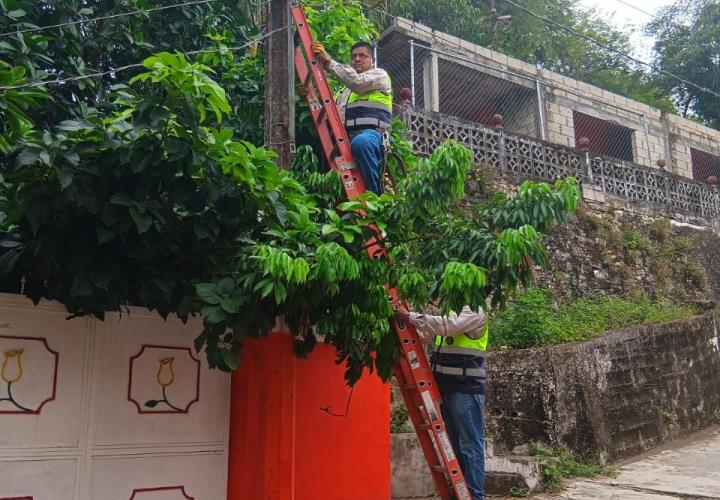 Atiende Alumbrado Público gestiones del municipio