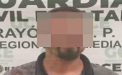 Violento marido fue capturado
