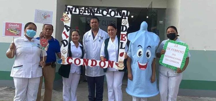 Conmemoraron el Día Internacional del Condón en el Centro de Salud