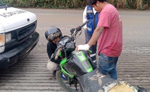 DOS HERIDOS EN ACCIDENTE