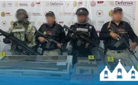 
Aseguraron armas y cartuchos en cateo

