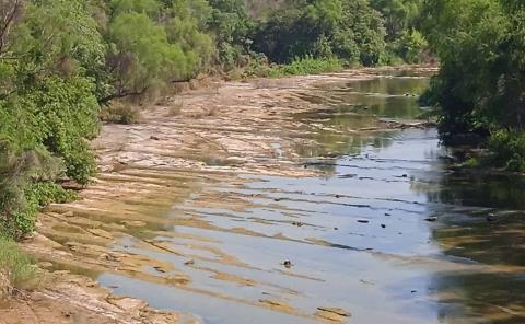 Se está quedando sin agua la región
