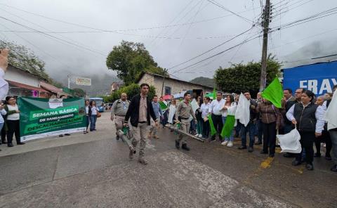 Arrancó campaña de saneamiento y descacharrización