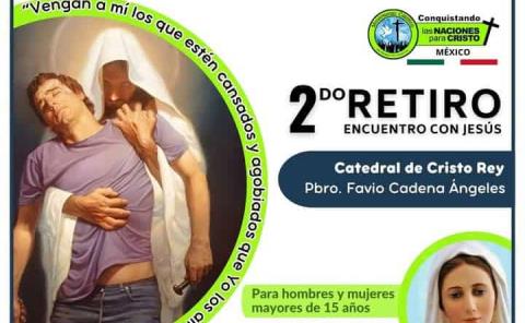 Grupo de Feligreses invitan al 2do retiro espiritual
