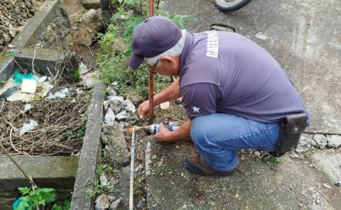 Repararon fugas en barrios de Chapulhuacanito