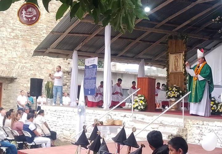 Tampacán recibió visita pastoral