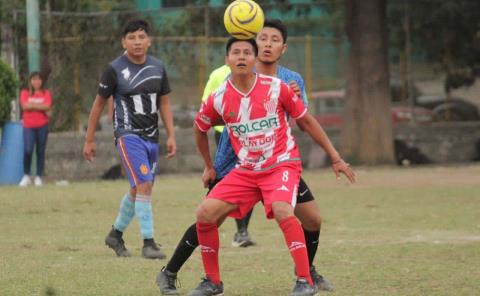 Rayos FC sacó empate a Colonia Juárez en futbol 7
