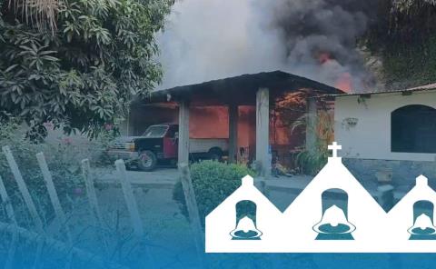 Vivienda se incendió
