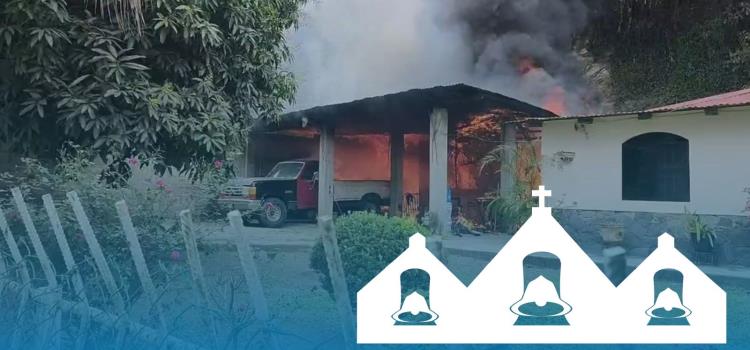 Vivienda se incendió