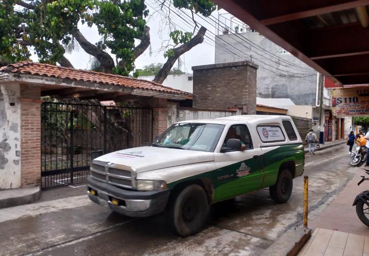 EMPLEADO LESIONADO AL SUFRIR CAÍDA