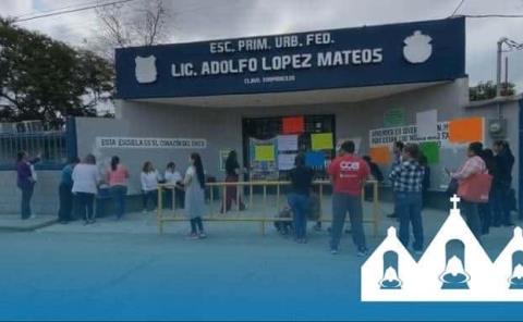 Padres de familia se manifestaron en primaria