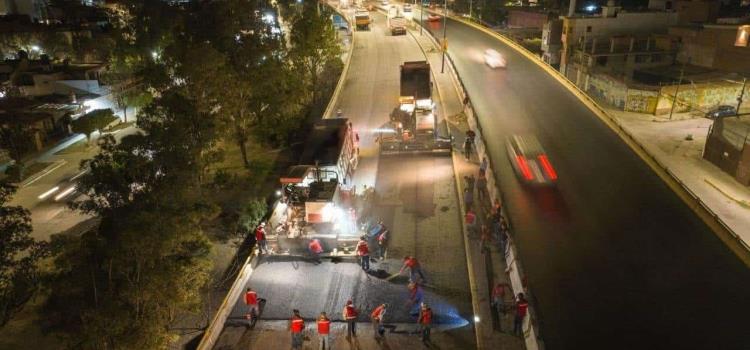 E. Galindo supervisó la Av. Salvador Nava E. Galindo supervisó la Av. Salvador Nava