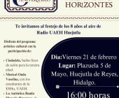 Radio UAEH celebra su 8o aniversario 