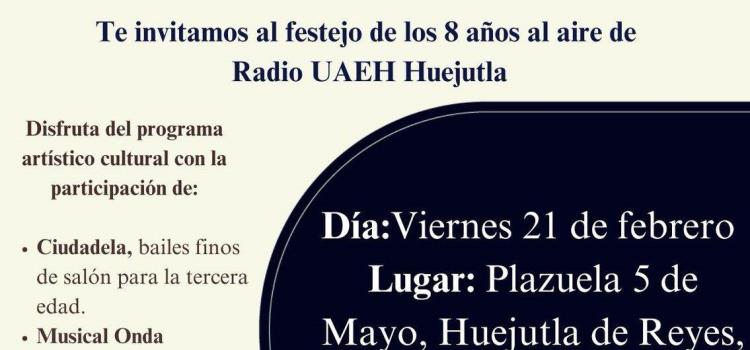 Radio UAEH celebra su 8o aniversario 