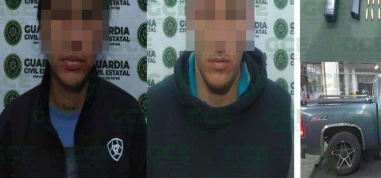 CAYÓ PAREJA DE DELINCUENTES CAYÓ PAREJA DE DELINCUENTES