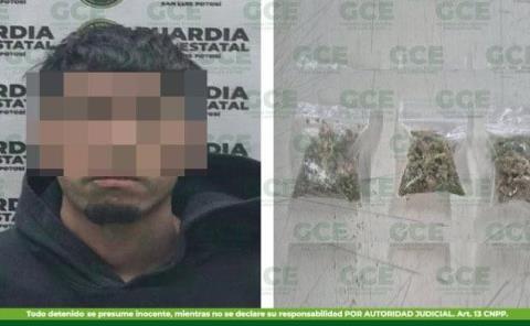 
Asaltante de tiendas atrapado por la GCE   
