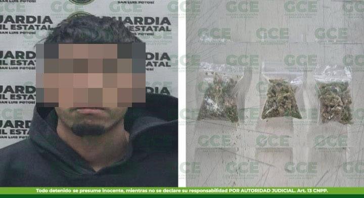 Asaltante de tiendas atrapado por la GCE   