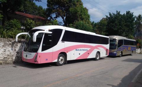 Cambian horarios en las salidas de autobuses