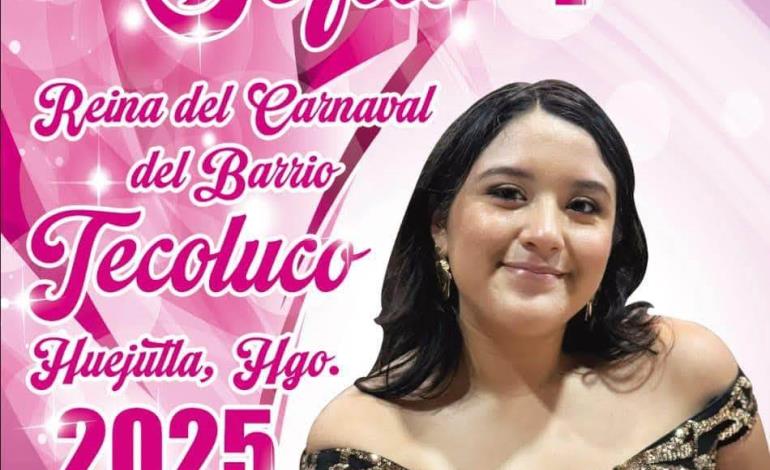 Tecoluco ya tiene reina del Carnaval