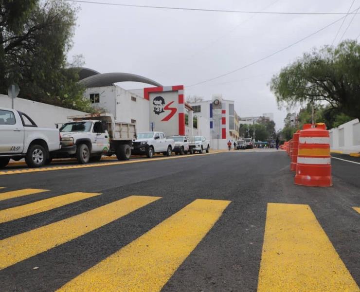Más obras viales entregó Galindo
