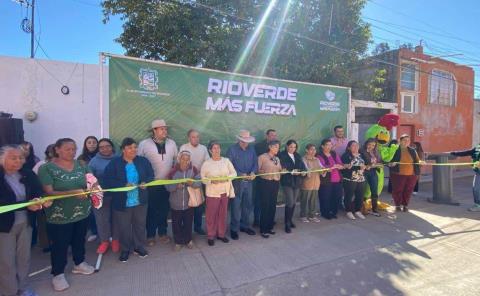 Inauguraron obra en la colonia San Rafael 
